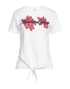 Moschino Woman T-shirt White Size Xl Cotton In White