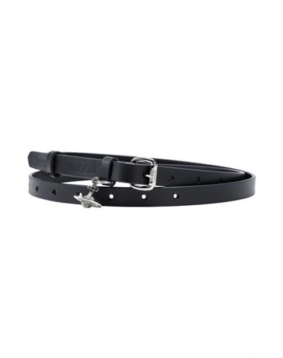 Vivienne Westwood Belt Black Size Onesize Bovine Leather