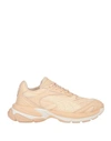 PUMA PUMA VELOPHASIS LUXE SPORT II WOMAN SNEAKERS BEIGE SIZE 6 LEATHER, TEXTILE FIBERS