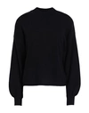 Vero Moda Woman Sweater Black Size Xl Ecovero Viscose, Polyester, Nylon