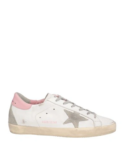 Golden Goose Superstar Leather Upper And Heel Suede Star And Spur Cream Sole Sneakers In Multi