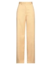 Lanvin Woman Pants Sand Size 8 Virgin Wool In Beige