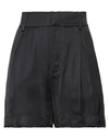 N°21 Bermuda Shorts In Black