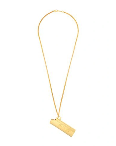 AMBUSH AMBUSH MAN NECKLACE GOLD SIZE - METAL
