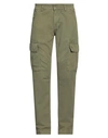 Alpha Industries Man Pants Sage Green Size 38 Cotton