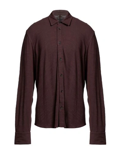 Rag & Bone Man Shirt Brown Size S Cotton