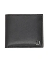 Dsquared2 Man Wallet Black Size - Soft Leather In Black