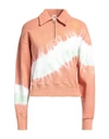 Re/done 70s Tie-dyed Cotton-fleece Sweatshirt In Red