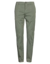 Department 5 Man Pants Military Green Size 31 Cotton, Elastane