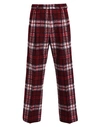 Tommy Hilfiger Hilfiger Collection Man Pants Garnet Size 36 Polyester, Wool In Red