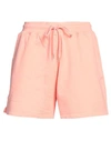 Colorful Standard Woman Shorts & Bermuda Shorts Salmon Pink Size L Organic Cotton