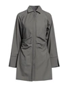 Federica Tosi Woman Short Dress Grey Size 4 Polyester, Virgin Wool, Elastane