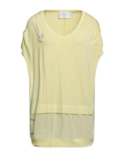 Elisa Cavaletti By Daniela Dallavalle Woman T-shirt Yellow Size 6 Viscose, Polyamide, Elastane