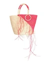 Sensi Studio Woman Handbag Red Size - Textile Fibers