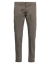 Laboratori Italiani Man Pants Military Green Size 28 Cotton, Elastane In Green