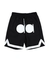 Diadora Babies'  Toddler Boy Shorts & Bermuda Shorts Black Size 6 Polyester