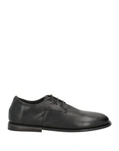 Marsèll Leather Lace-up Brogues In Black