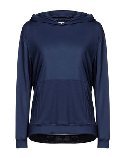 Alessia Santi Woman Sweatshirt Blue Size 2 Lyocell
