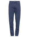 Jacob Cohёn Man Pants Navy Blue Size 38 Cotton, Elastane