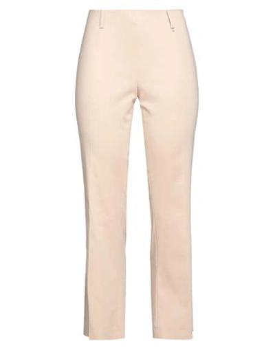 Liu •jo Woman Pants Beige Size 10 Cotton, Polyester, Elastane