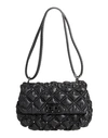 Valentino Garavani Woman Shoulder Bag Black Size - Soft Leather