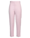 Antonelli Woman Pants Pink Size 8 Linen, Viscose