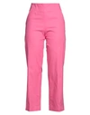 Maison Laviniaturra Woman Pants Pink Size 4 Cotton