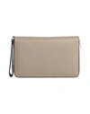 Valextra Woman Handbag Khaki Size - Bull Skin In Beige