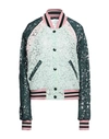 Dolce & Gabbana Woman Jacket Light Green Size 6 Cotton, Viscose, Polyamide In Green