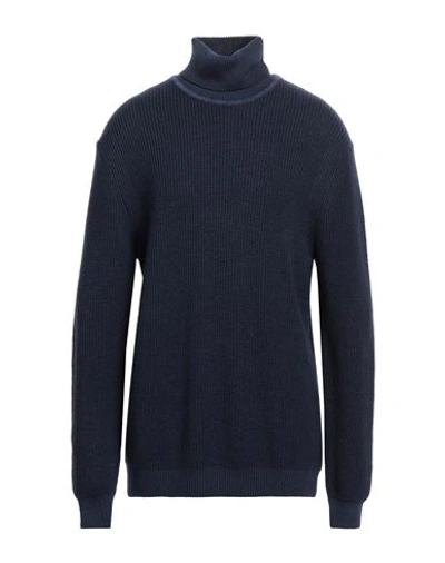 Bellwood Man Turtleneck Blue Size 44 Virgin Wool In Blue