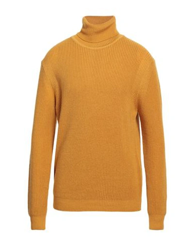 Bellwood Man Turtleneck Ocher Size 44 Virgin Wool In Yellow