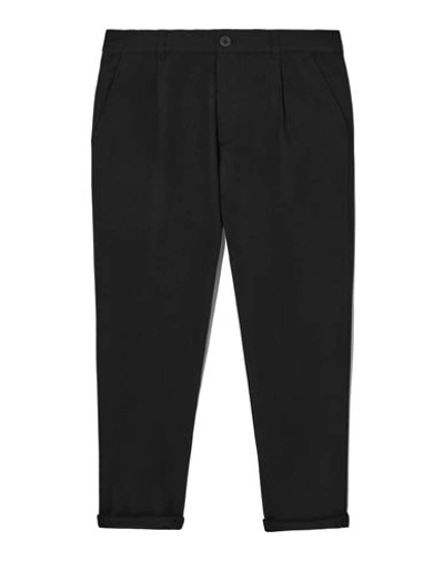 Cos Man Pants Black Size 32 Wool, Elastane