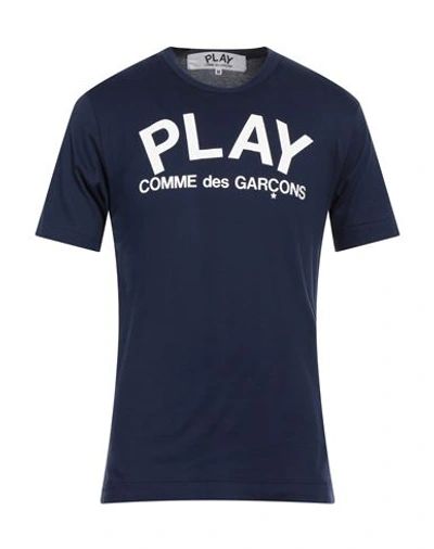 Comme Des Garçons Play Camiseta - Play In Blue