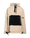 Dsquared2 Man Jacket Beige Size S Cotton, Elastane