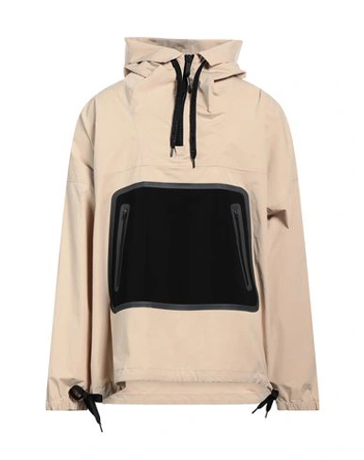 Dsquared2 Man Jacket Beige Size S Cotton, Elastane