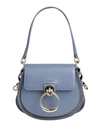 Chloé Woman Handbag Slate Blue Size - Calfskin