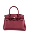 Save My Bag Woman Handbag Garnet Size - Polyether, Polyamide, Elastane In Red