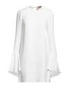N°21 Woman Mini Dress White Size 4 Acetate, Viscose