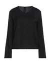 Giorgio Armani Woman Blouse Black Size 16 Viscose In Black