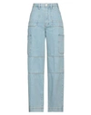 Frame Woman Denim Pants Blue Size 29 Cotton In Blue