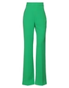 KAOS KAOS WOMAN PANTS GREEN SIZE 8 POLYESTER, ELASTANE