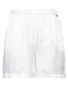 Armani Exchange Woman Shorts & Bermuda Shorts White Size 4 Viscose