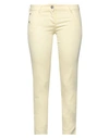 Jacob Cohёn Woman Jeans Pastel Yellow Size 27 Lyocell, Cotton, Elastomultiester, Elastane In Yellow