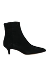 Fabio Rusconi Woman Ankle Boots Black Size 8 Soft Leather