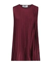 Frase Francesca Severi Woman Top Garnet Size 4 Polyester In Red