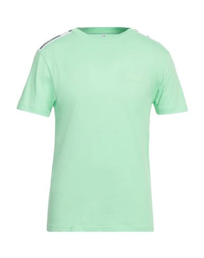Moschino Man T-shirt Light Green Size L Cotton
