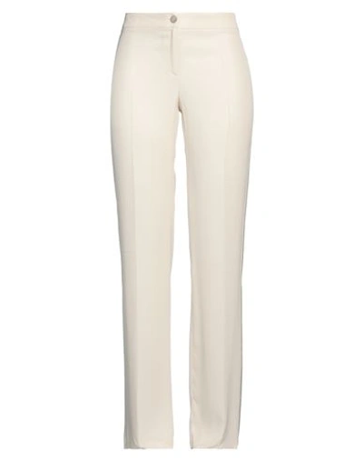 Diana Gallesi Woman Pants Beige Size 10 Viscose