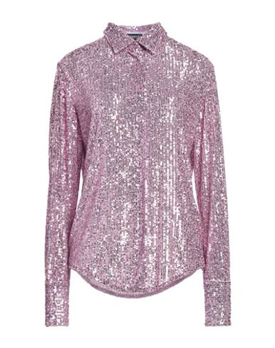Tom Ford Sequined Button-down Shirt In Purple