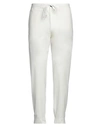 Tombolini Man Pants White Size 28 Polyamide, Elastane In White
