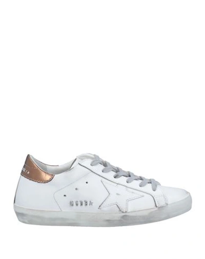 Golden Goose Woman Sneakers White Size 10 Soft Leather